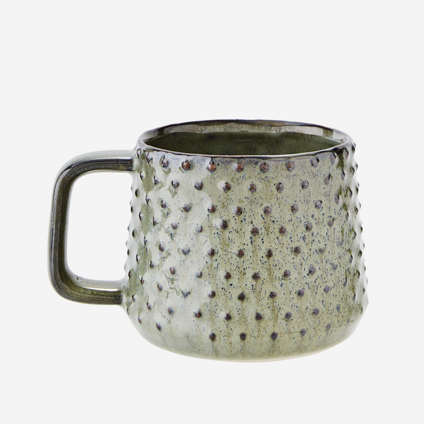 Stoneware Mug w/ Dots