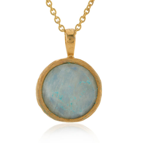 WDTS Pavani Necklace - Gold Moonstone