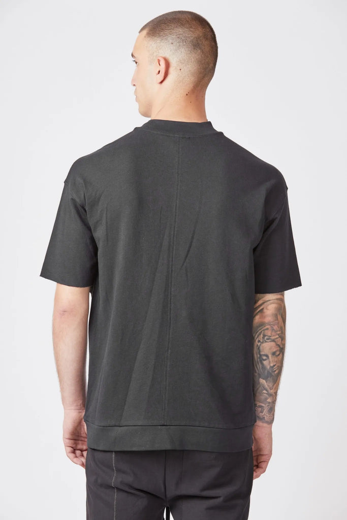 thom/krom SS22 M S 127 Herren T-Shirt Black