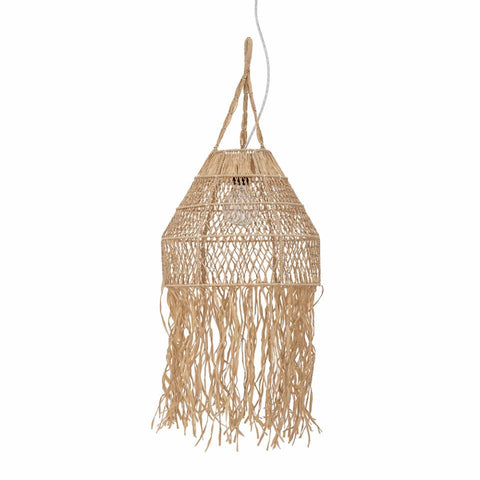 Thora Pendant Lamp, Nature, Raffia