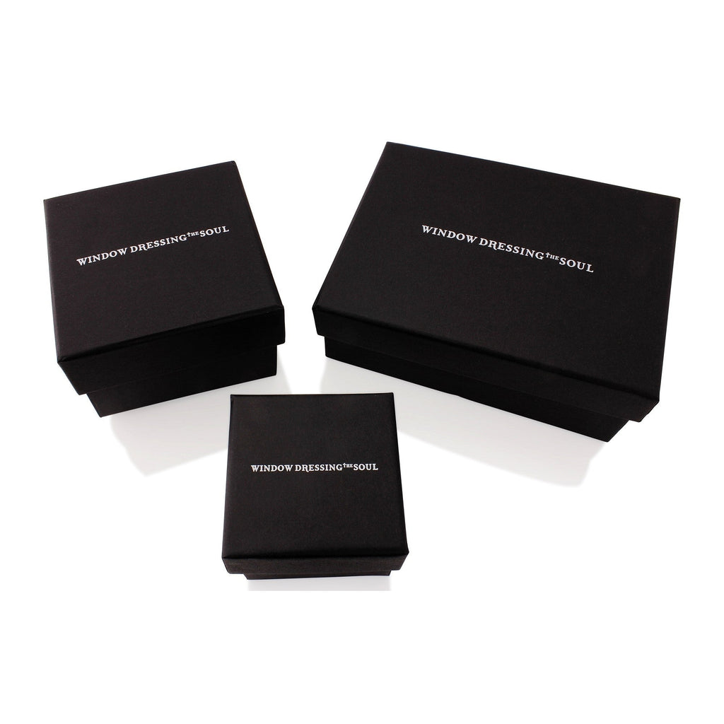 WDTS Oxidised 925 Silver ornate crucifix necklace oxidised