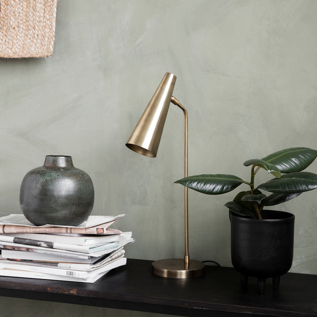 PLANTER, JANG, BLACK OXIDIZED