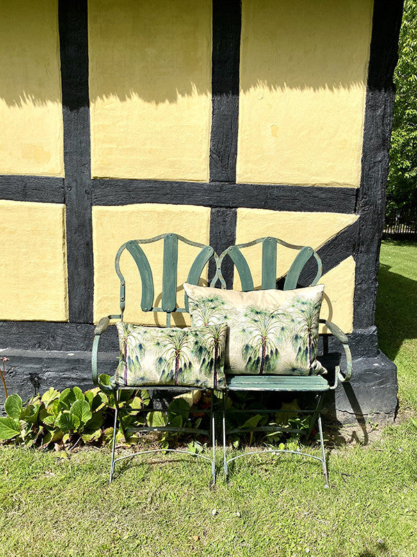 Green Palms Cushion Cover