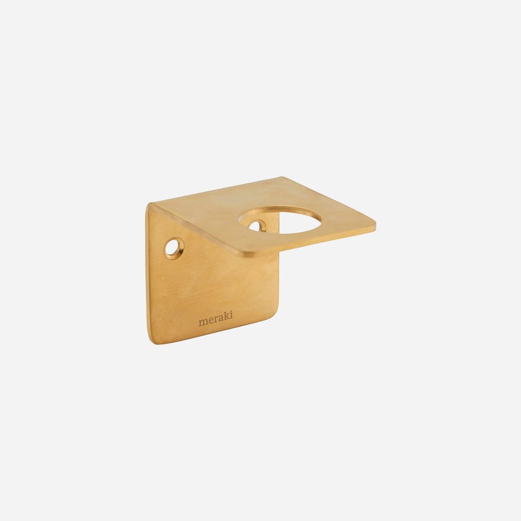 Wall bracket, Brushed brass finish