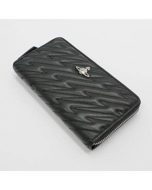 Vivienne Westwood Coventry Zip Round Wallet - Black