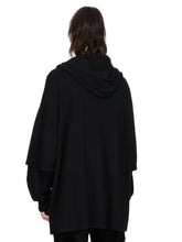 DRKSHDW by Rick Owens SS26  Tommy Hustler Hoodie Black