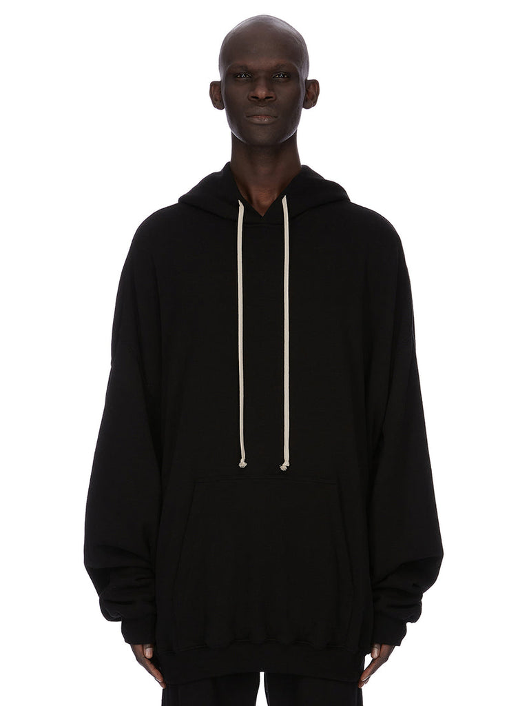 RICK OWENS SS26 Temple HUN Hoodie In Dust NEP TERRY Jersey
