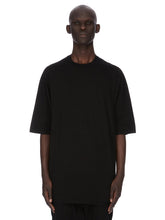 DRKSHDW by Rick Owens SS26 JUMBO SS T IN BLACK KNIT T-SHIRT