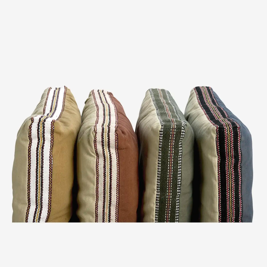 Madam Stolz COTTON SEATING MAT Rust