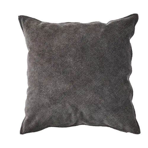 Joy Cushion Cover Charcoal Grey