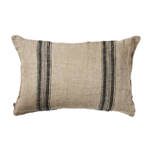 SIGNE Cushion cover Natural/black - L60xW40