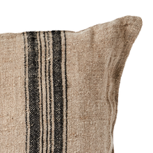 SIGNE Cushion cover Natural/black - L60xW40