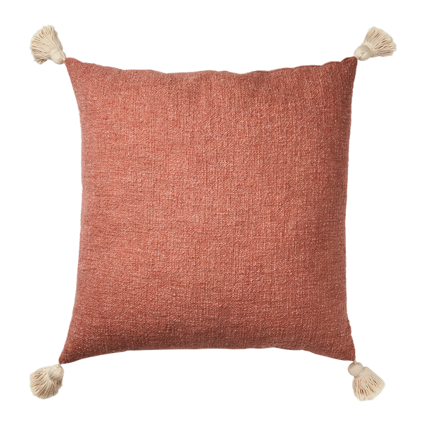 Lolly Cushion Cover Coral/Beige