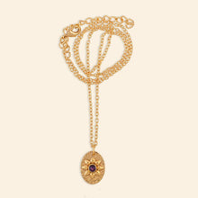 Ekadori Sunflare Necklace Garnet