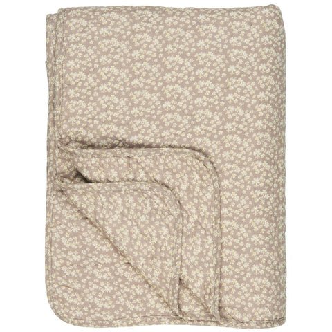IB Quilt malva w/white and yellow flowers