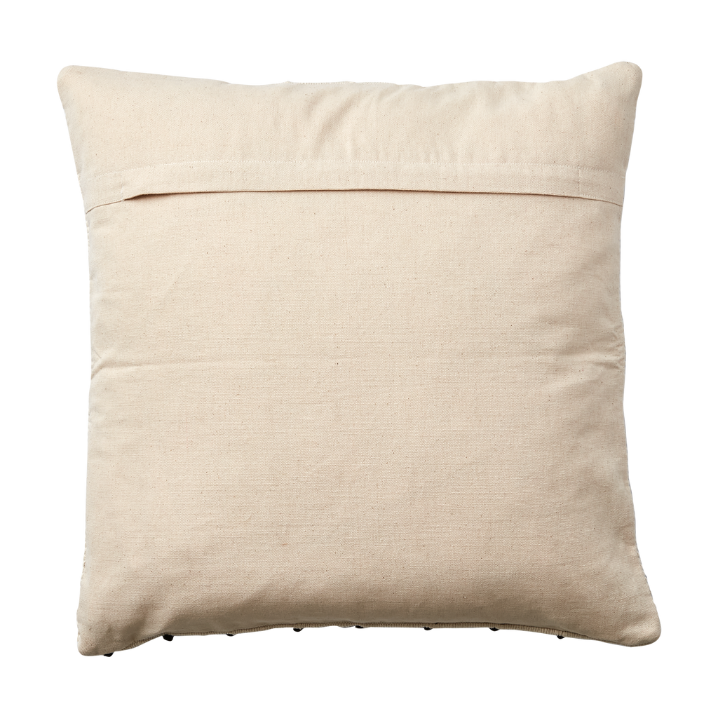 MAJA Cushion cover, Ivory/black 50 x 50