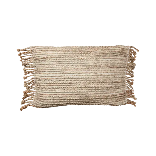 VENDELA Cushion Cover Beige - L60xW40 cm