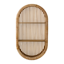 SIMON Wall shelf, Natural, Oval