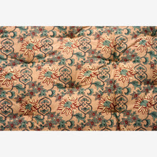 Madam Stoltz Printed cotton mattress Peach 60x100cm