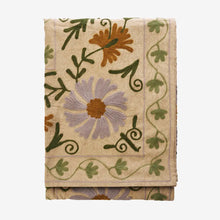 Madam Stoltz Suzani embroidered throw
