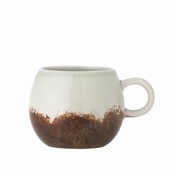 Paula espresso Cup, blue brown, Stoneware