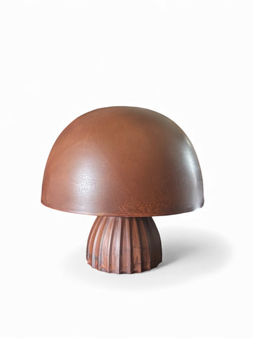 Vega mushroom lamp - Rust finish