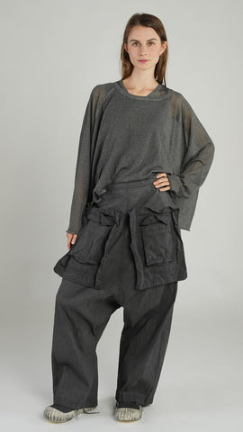 Rundholz SS24 2390103 Trousers - Charcoal Cloud