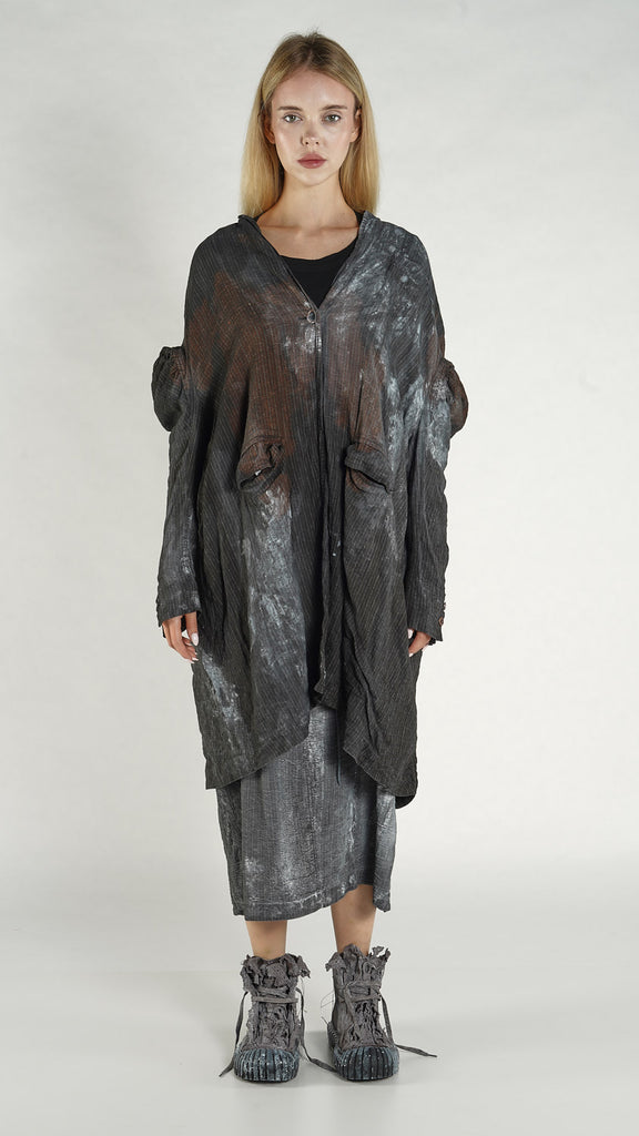 Rundholz SS26 2111223 Coat - Amber Storm