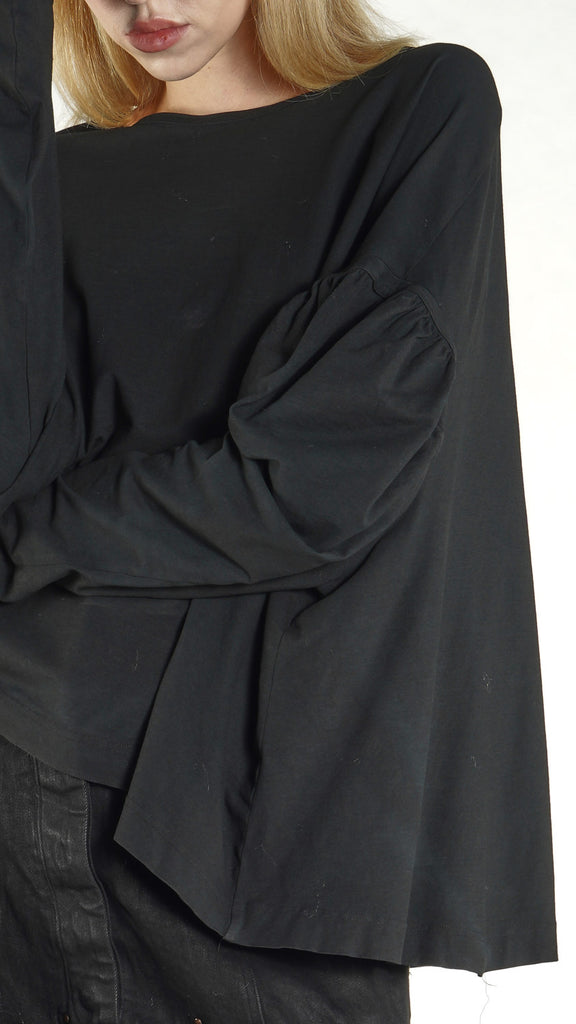 Rundholz SS26 2560515  Tshirt - Blk Gloss