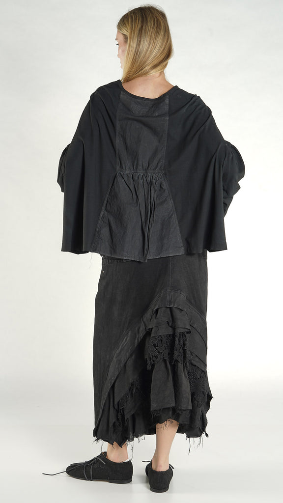 Rundholz SS26 2560515  Tshirt - Blk Gloss