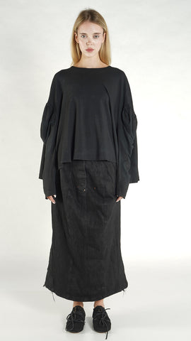 Rundholz SS26 2560515  Tshirt - Blk Gloss