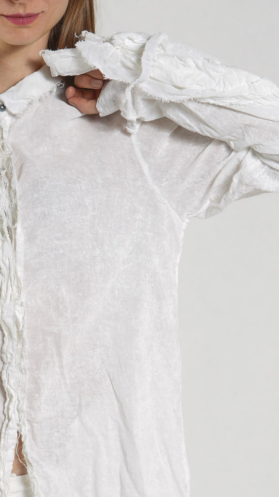 Rundholz SS26 2580402 Blouse - Seafoam Fog