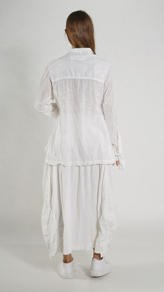 Rundholz SS26 2580402 Blouse - Seafoam Fog