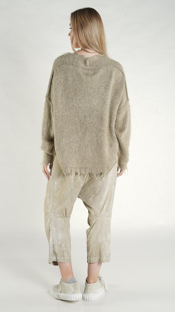 Rundholz SS26 2650710 silk Pullover - Black