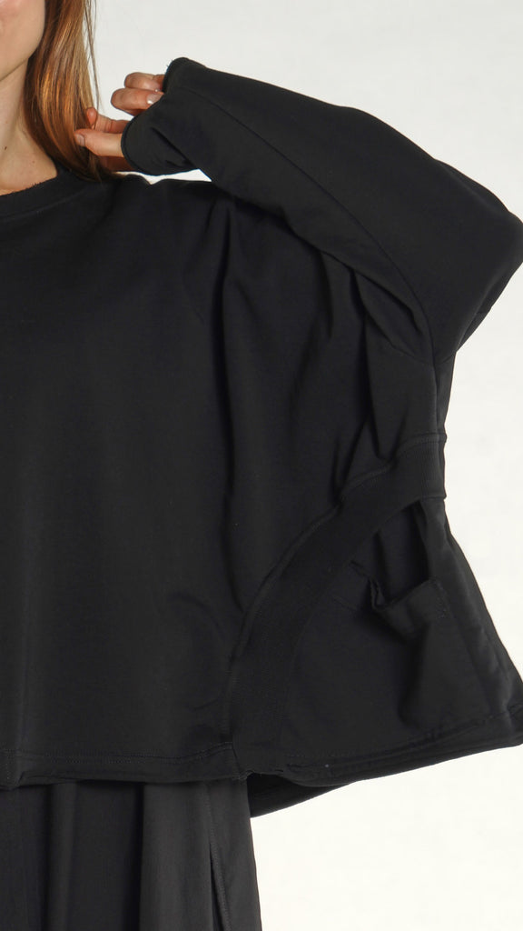 Rundholz SS26 3250501  Tshirt - Black