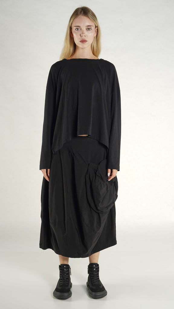 Rundholz SS26 3260506 Tshirt - Black