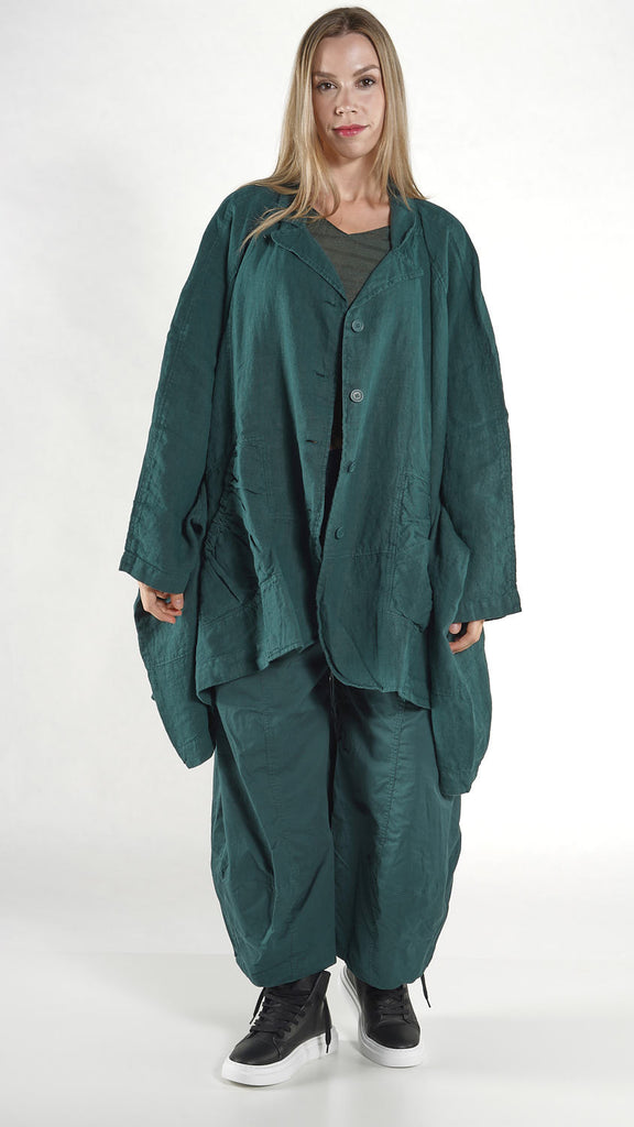 Rundholz SS26 3541102 Linen Jacket - Black