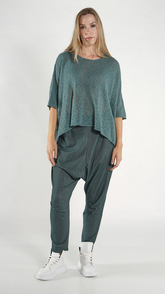 Rundholz SS26 3560704 Pullover Tree Mint Multicolour
