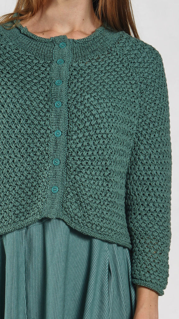 Rundholz SS26 3737104 Cardigan Grass