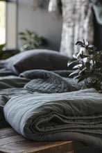 Ib Laursen Vintage quilt spruce blue