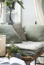 IB Laursen Cushion cover velvet olive