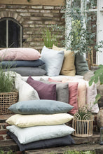 Linen Cushion cover mustard
