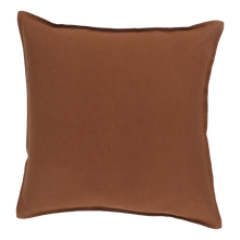 Linen Cushion cover  L50/W50 cm terracotta