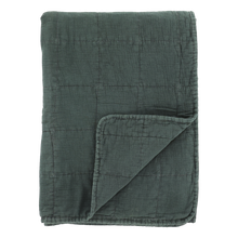 Chic Antique Aix Quilt Vintage forest green