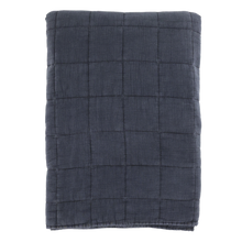 Quilt Bedspread Vintage L240/W240 cm midnight