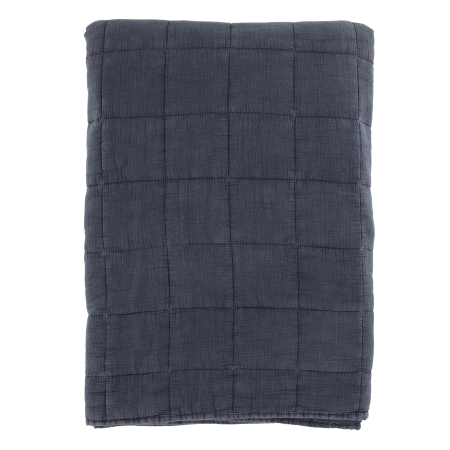 Quilt Bedspread Vintage L240/W240 cm midnight