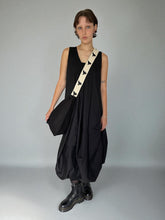 WDTS canvas Parachute Bag crow embroidered webbed strap