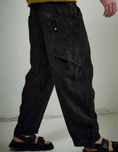 Transit Cold-dyeing oversized ergonomic trousers