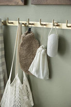 Ib Laursen Hook rack w/8 hooks antique brass look