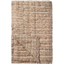 Ib Laursen Quilt charlotte brown leaf vine pattern